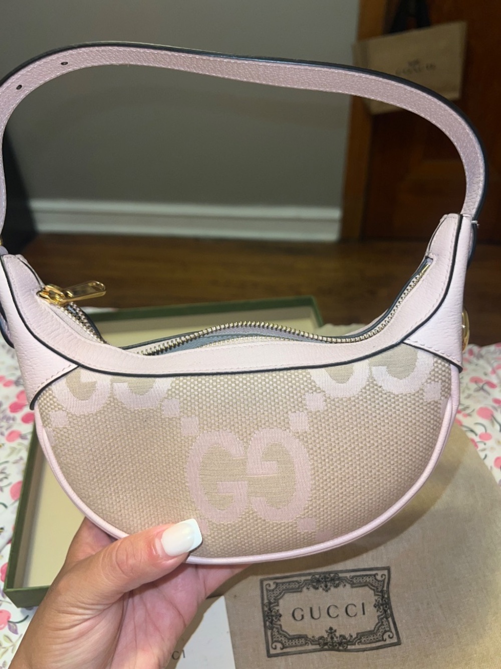 Gucci handbag/Ophidia jumbo GG mini/canvas/authentic gucci purse - Picture 2 of 14